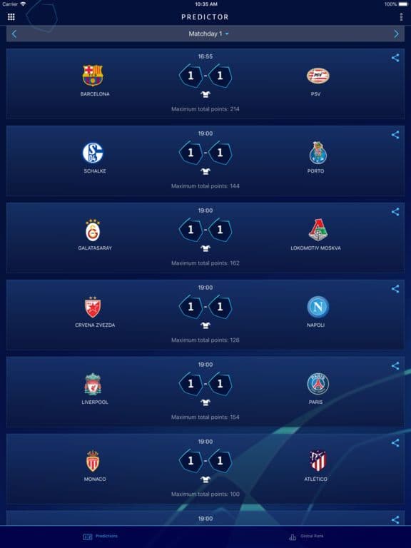 Gaming Hub: UEFA Champions Lea screenshot 5