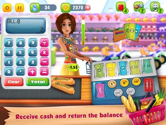 Supermarket Grocery Cashier screenshot 5