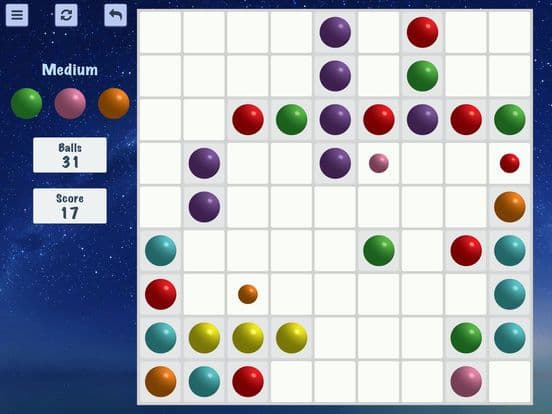 Color Lines 98 ! screenshot 2
