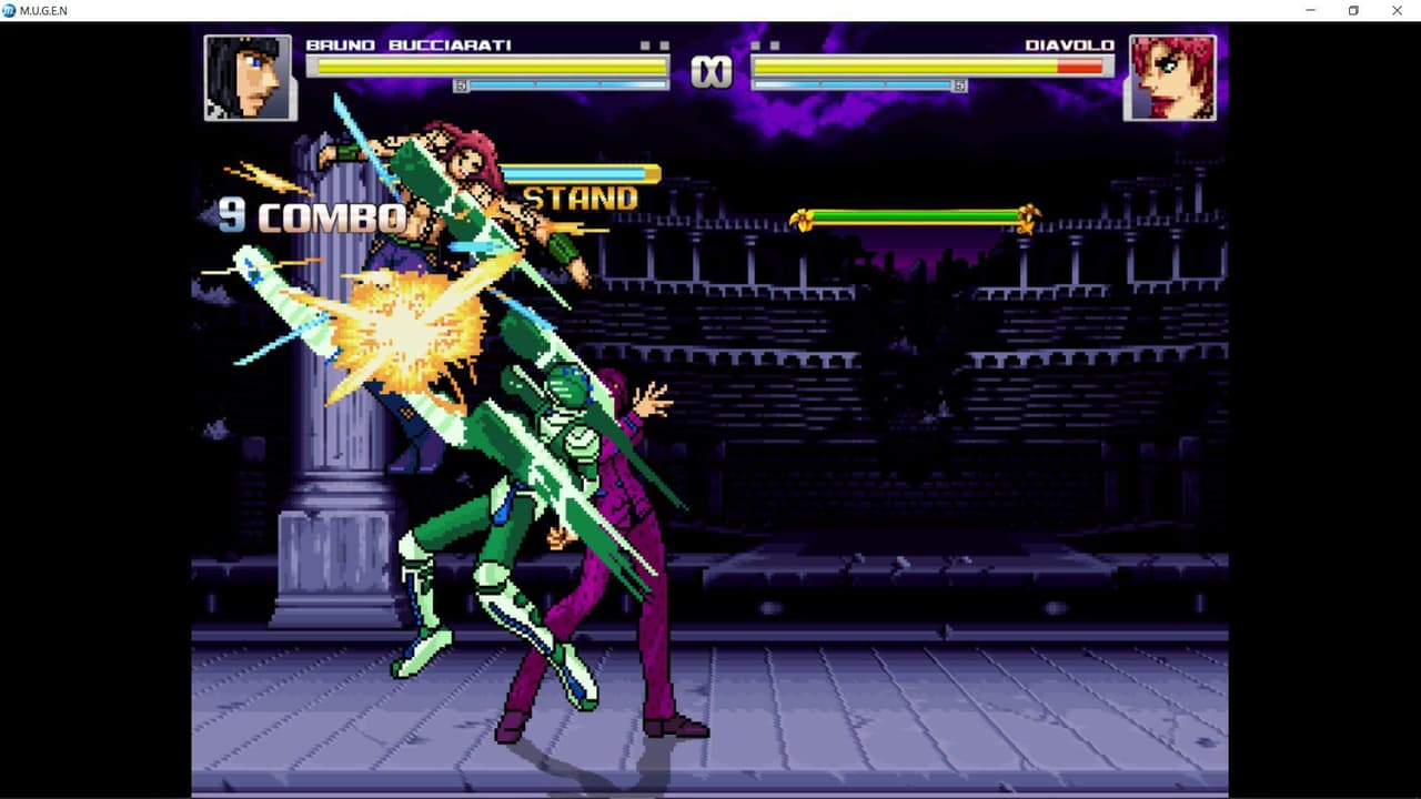 Jojos Bizzare adventure fighting game screenshot 4