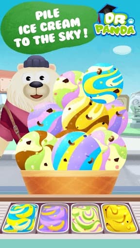 Dr. Panda Ice Cream Truck Free screenshot 3