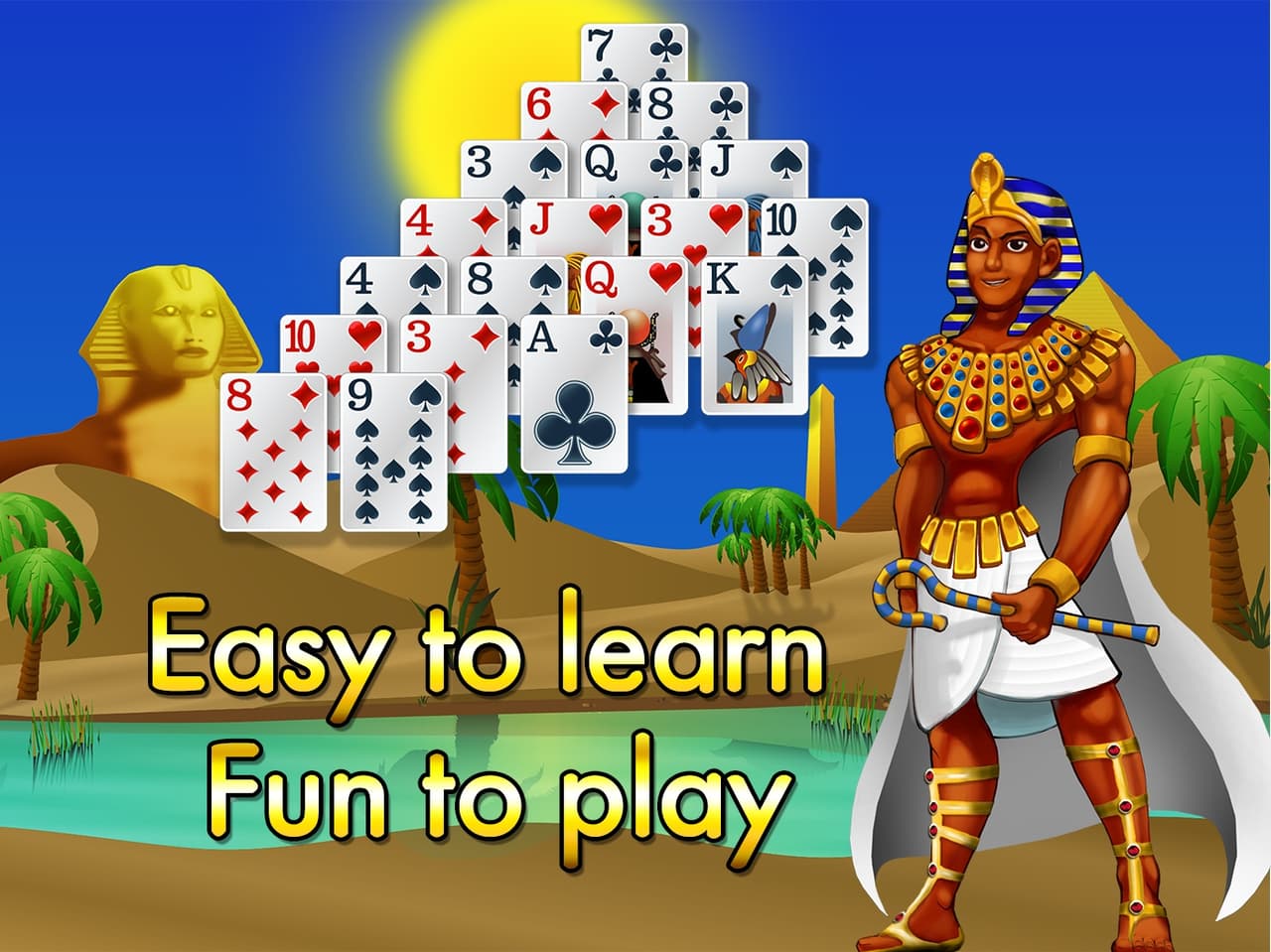 Pyramid Solitaire Ancient Egypt screenshot 2