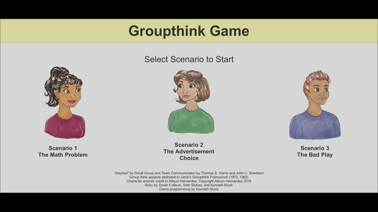A story of groupthink screenshot 2