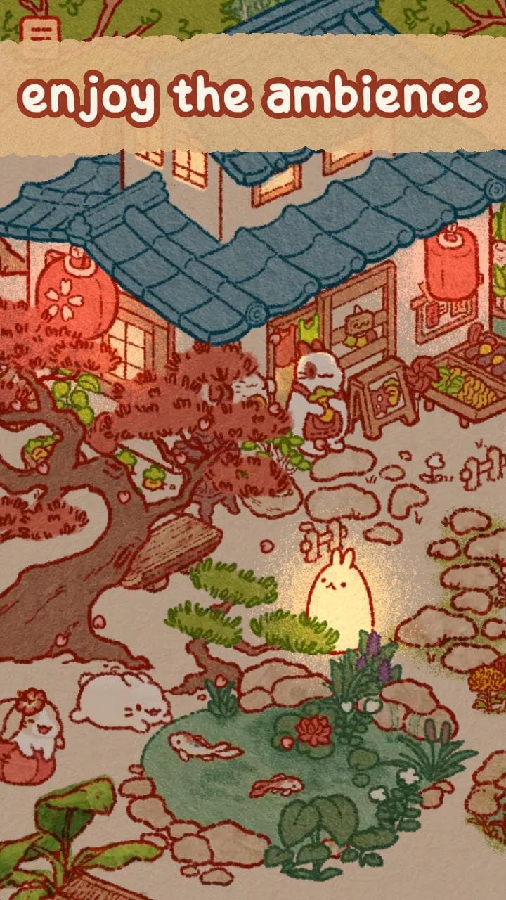 Usagi Shima: Cute Idle Bunnies screenshot 6