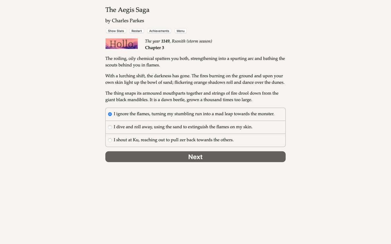 The Aegis Saga screenshot 3