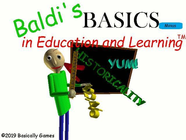 Baldis Basics Minus