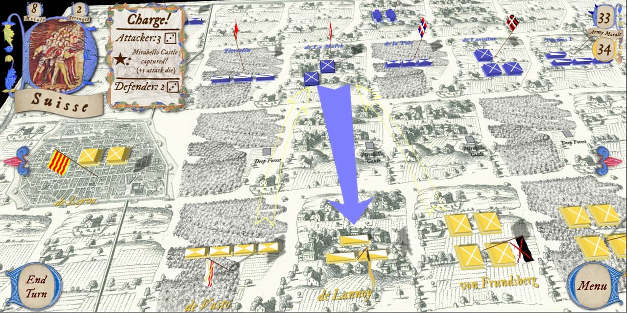 Renaissance Battles: Pavia 1525 screenshot 2