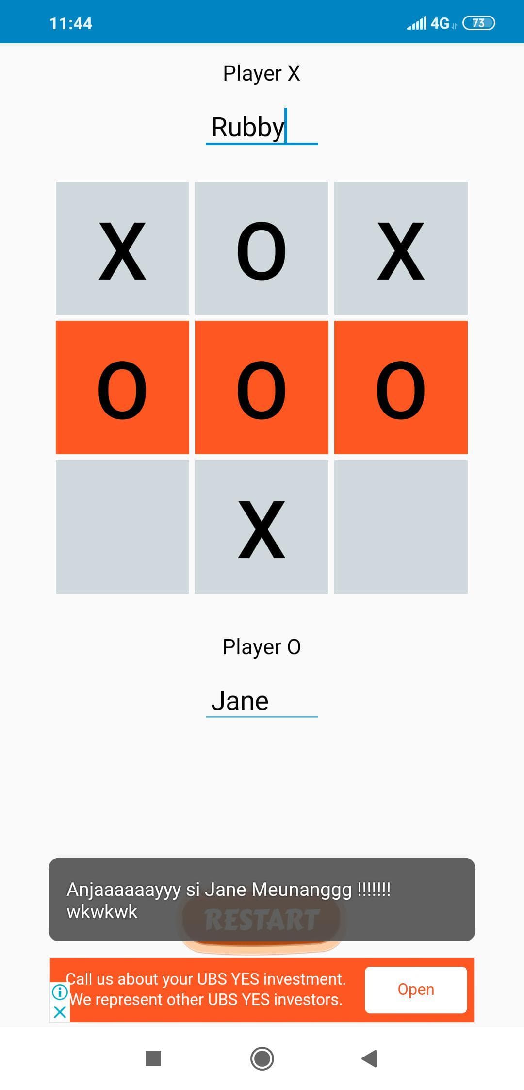 Tic Tac Toe Uman screenshot 6