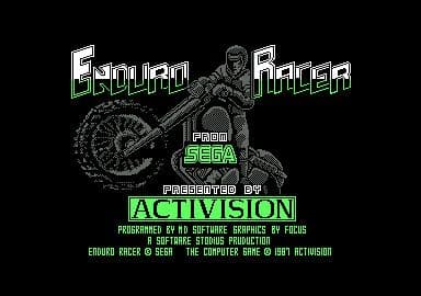 Enduro Racer (1986) screenshot 2