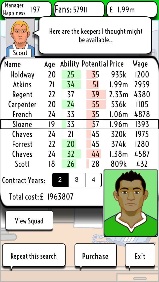 Soccer Chairman screenshot 4