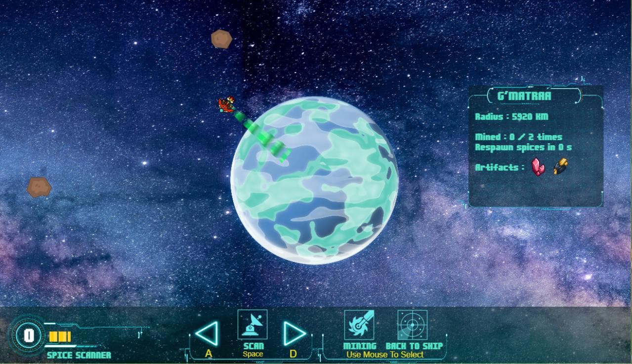 Galaxy Miner: Budi & Ulil Adventure screenshot 3