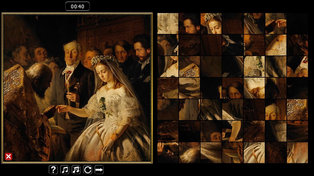 Tretyakov Gallery Puzzle screenshot 4
