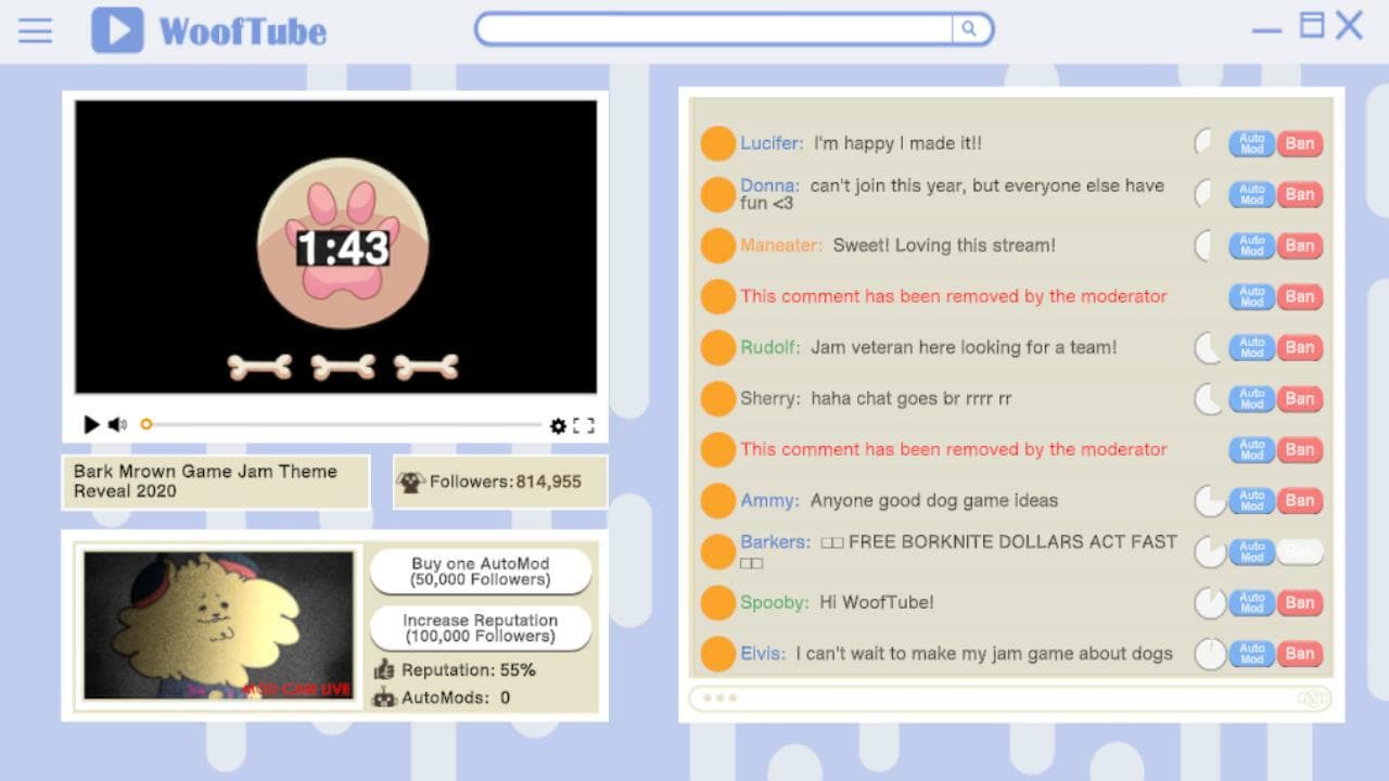 Bark Mrowns Moderator screenshot 2