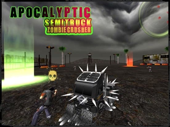 Semi Truck Zombie Crusher screenshot 5