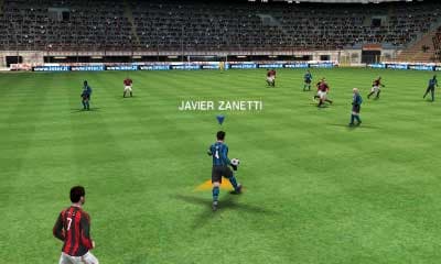 Pro Evolution Soccer 2011 3D screenshot 3