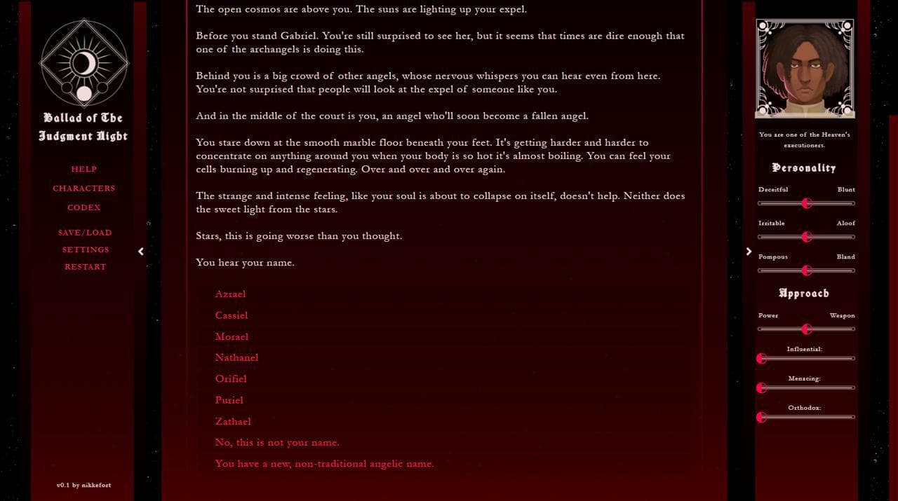 Ballad of the Judgment Night screenshot 3