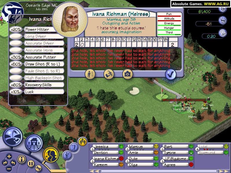 Sid Meiers SimGolf screenshot 4