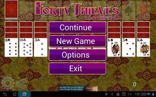 Forty Thieves Solitaire HD screenshot 6
