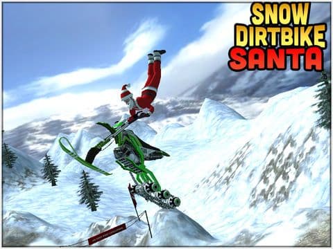 Snow Dirt Bike Santa screenshot 5