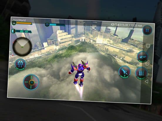 Flying Superhero Robot Fighting screenshot 4