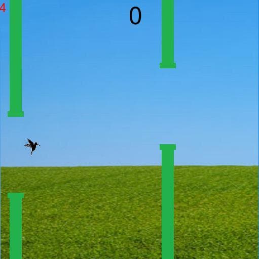 Flying bird (kolijk)