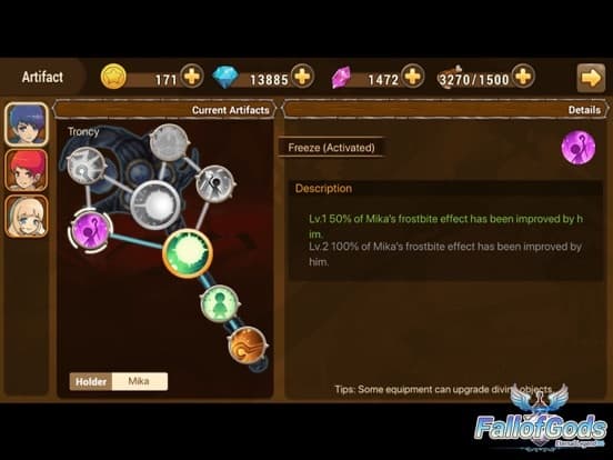 Fall of Gods: fantasy RPG screenshot 5