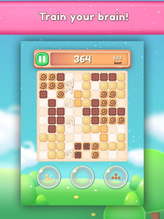 1000 Cookies - yummy puzzle screenshot 3