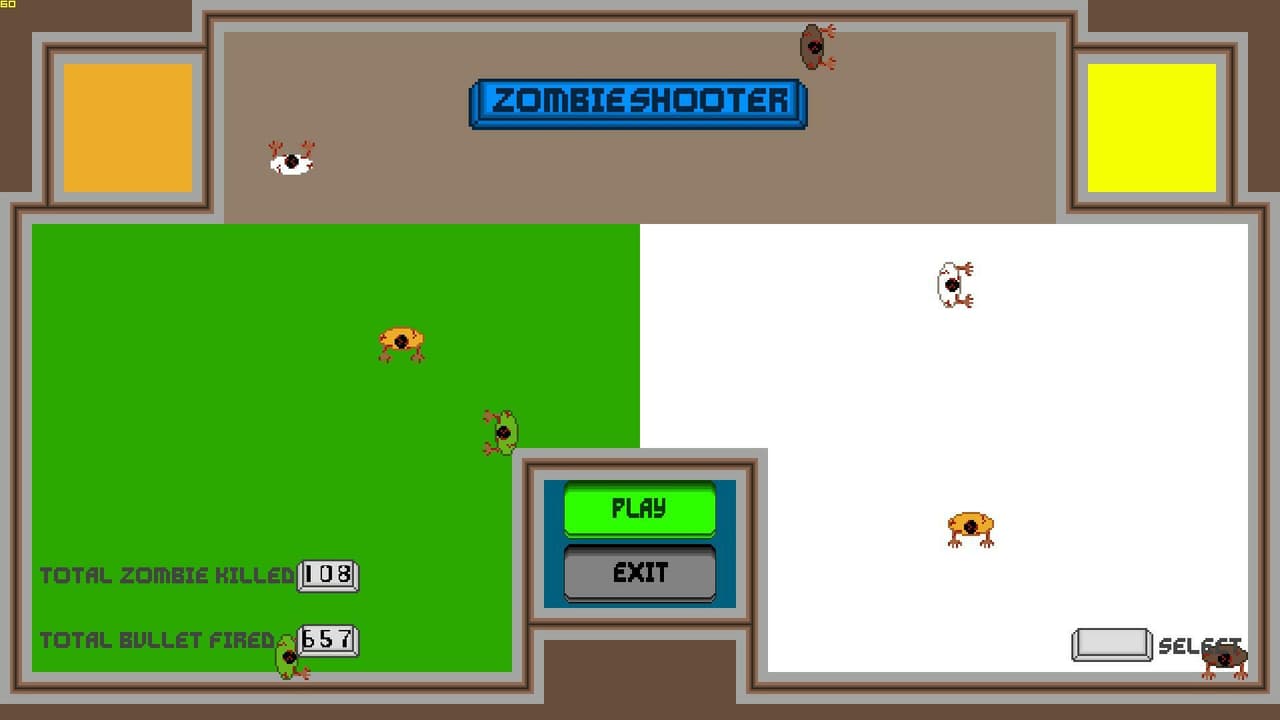 Zombie Shooter (itch) (ZyphyrX) screenshot 3