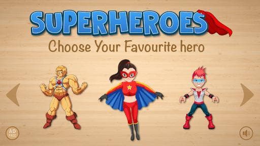 Baby Superhero Jigsaw Puzzle screenshot 2