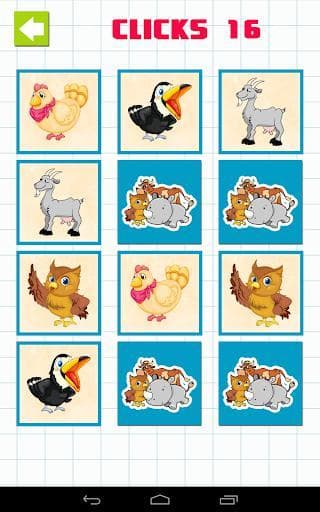 Memory Game: Animals, Fruits, Cars & Numbers screenshot 2
