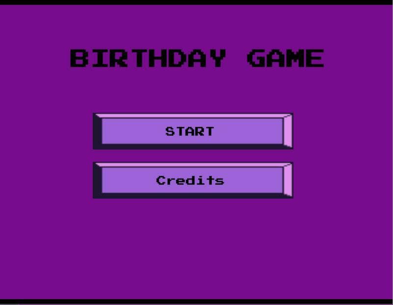 BIRTHDAY GAME