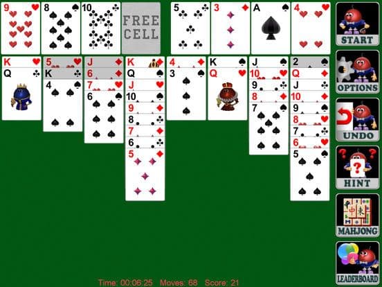 Freecell Solitaire! Full screenshot 5