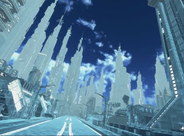 VR Bike Tour/Exercise in 22nd Century World screenshot 4