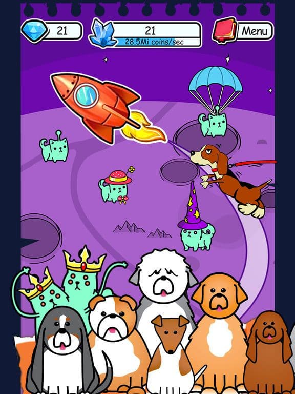 Alien Dog Evolution - Wild Stray Mutant Simulator screenshot 2