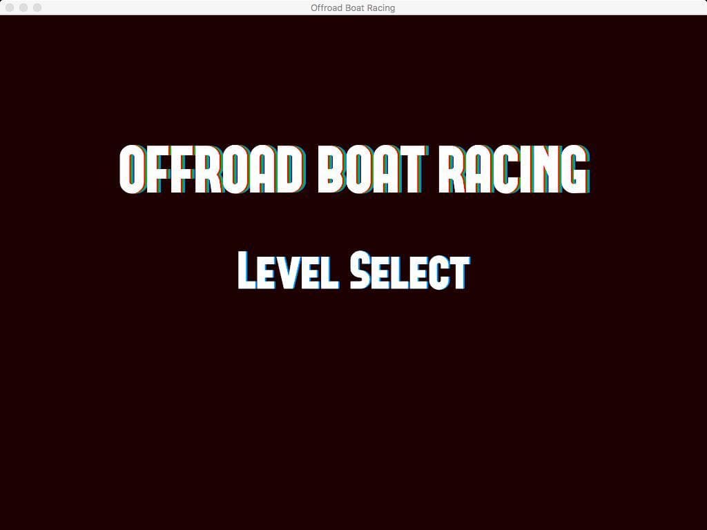 Off-Road Boat Racing