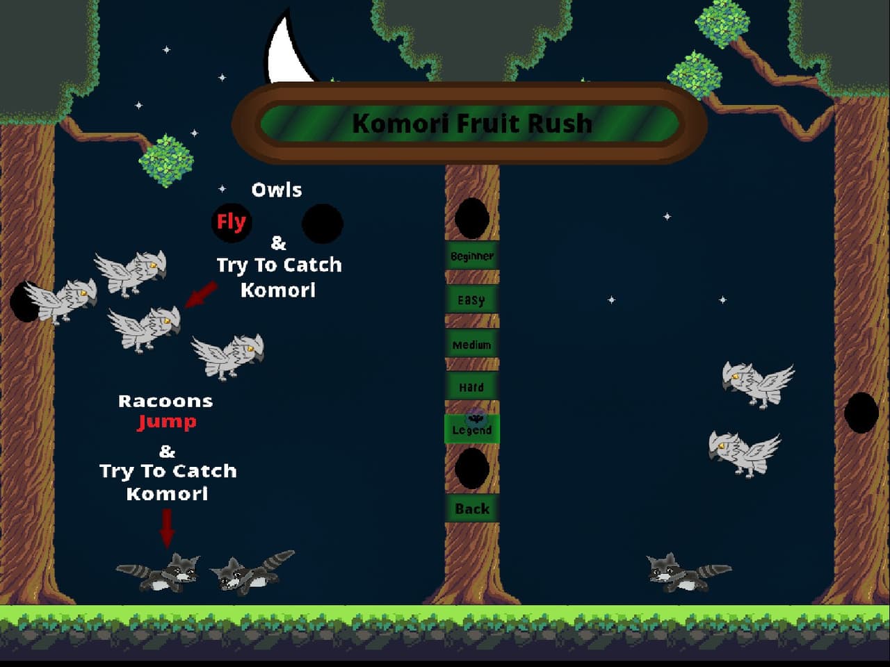 Kōmori Fruit Rush screenshot 6