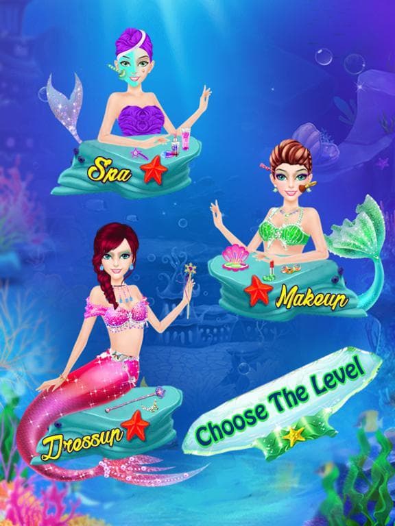 Mermaid Games - Makeover and Salon Game screenshot 3