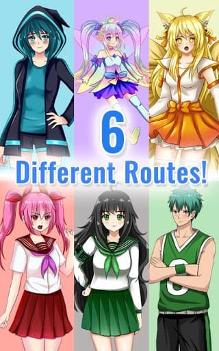 Gacha Memories - Anime Visual Novel screenshot 3