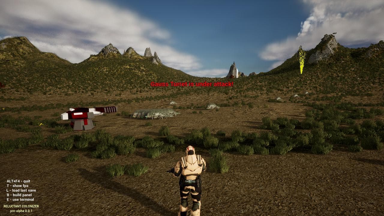 Reluctant Colonizer pre-alpha screenshot 4