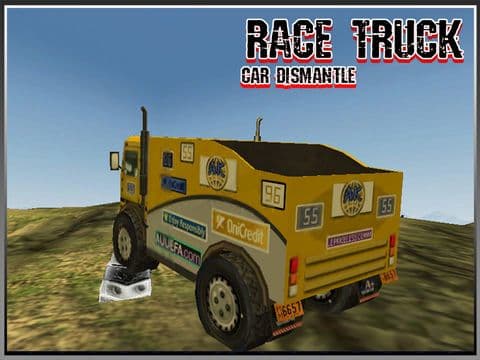 Race Truck Car Dismantle
