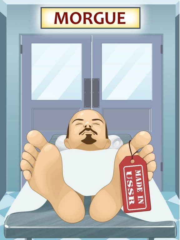 Lenin in Morgue