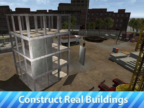 City Tower Crane 3D Simulator - Real city construction screenshot 4