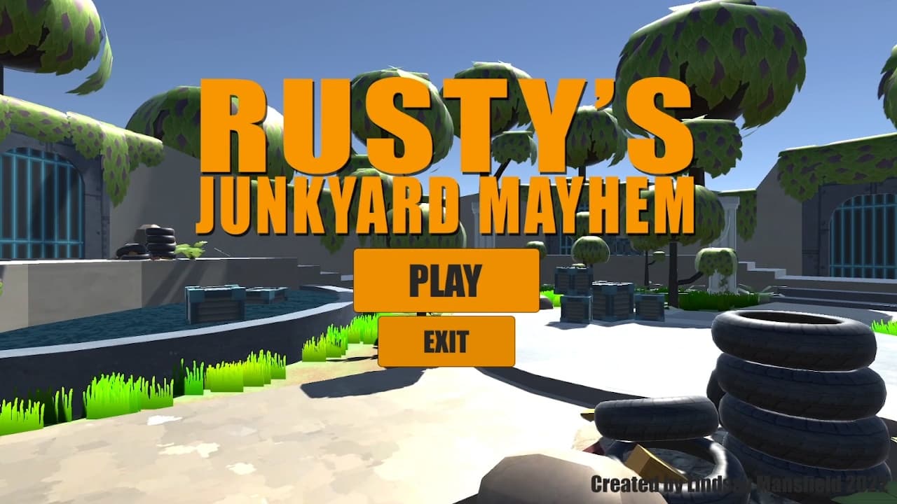 Rustys Junkyard Mayhem (ICT Diploma Project) screenshot 2