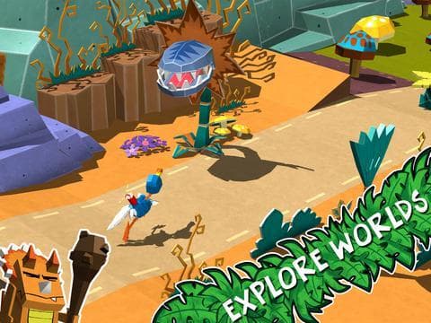 Cartoon Survivor - Jurassic Adventure Runner screenshot 4