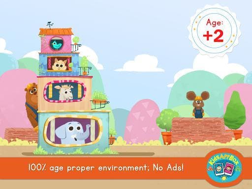 Kids Construction Puzzles: Mr. Bear & Friends screenshot 2