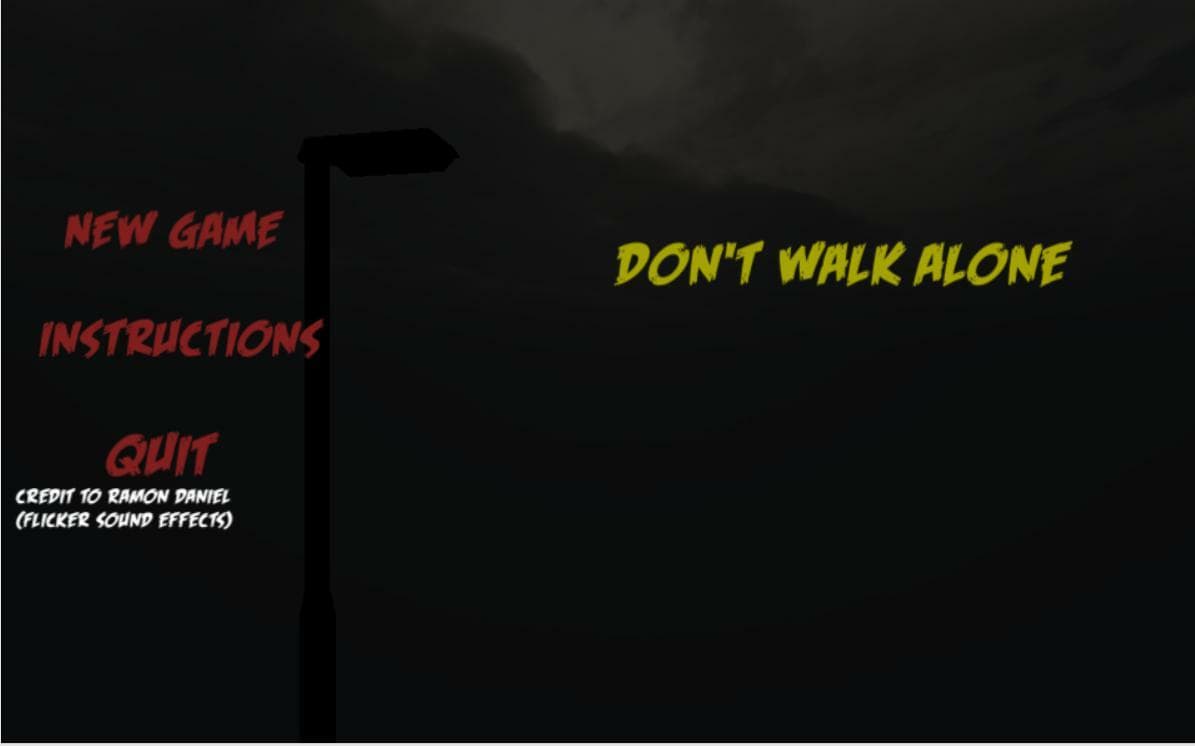 Dont Walk Alone