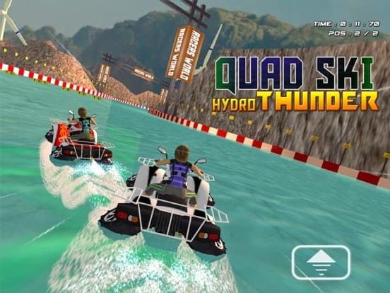 Quad Ski Hydro Thunder - Free JetSki Racing Game screenshot 3