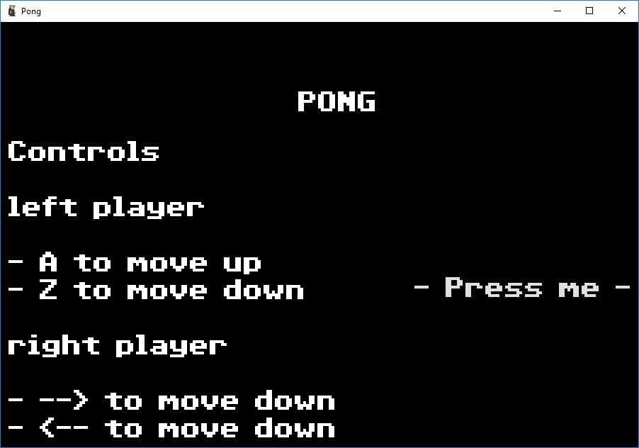 Pong (itch) (Dewiter) screenshot 2