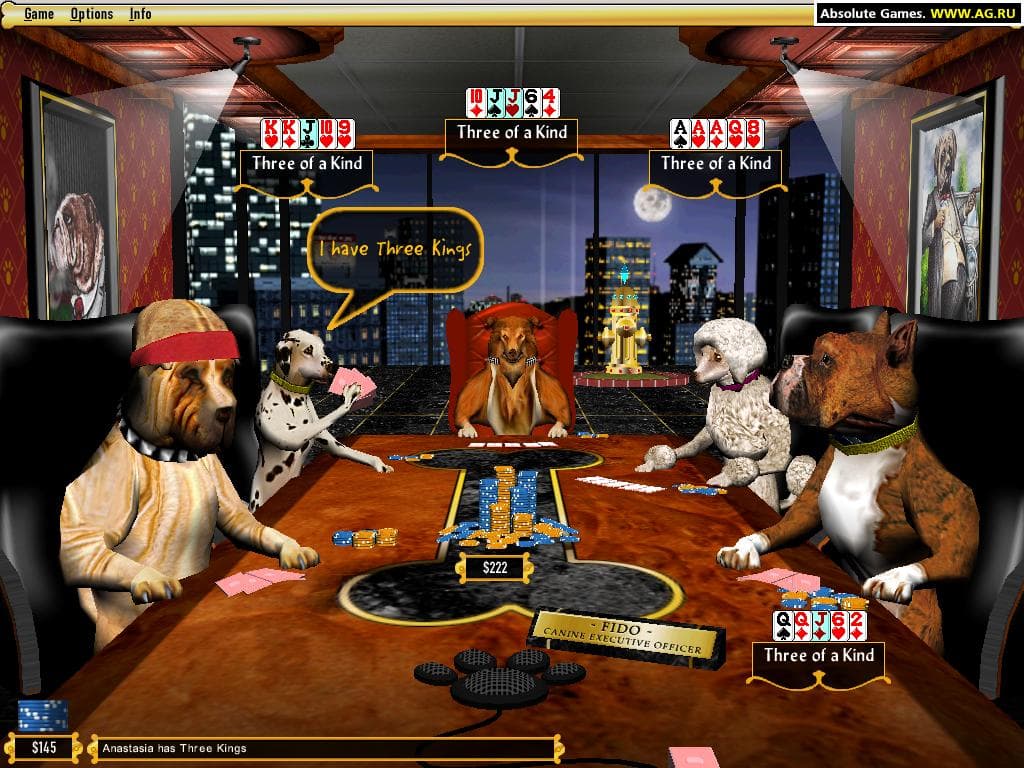 Dogs Playing Poker screenshot 4