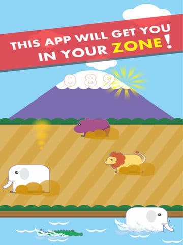 Cute White Elephant - Fun Reflex Game from the makers of Growing Pug